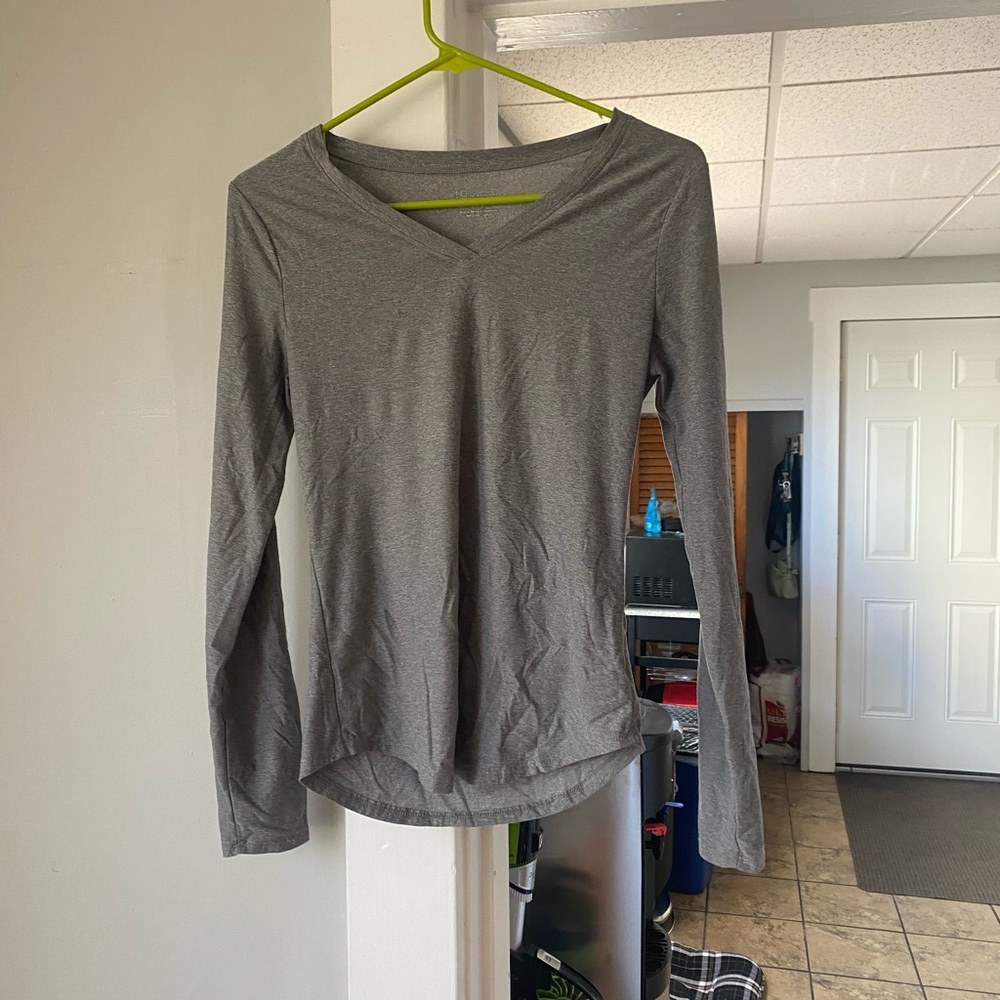 V-Neck Long Sleeve